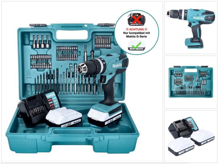 Makita HP457DWE10 (Akkubetrieb)