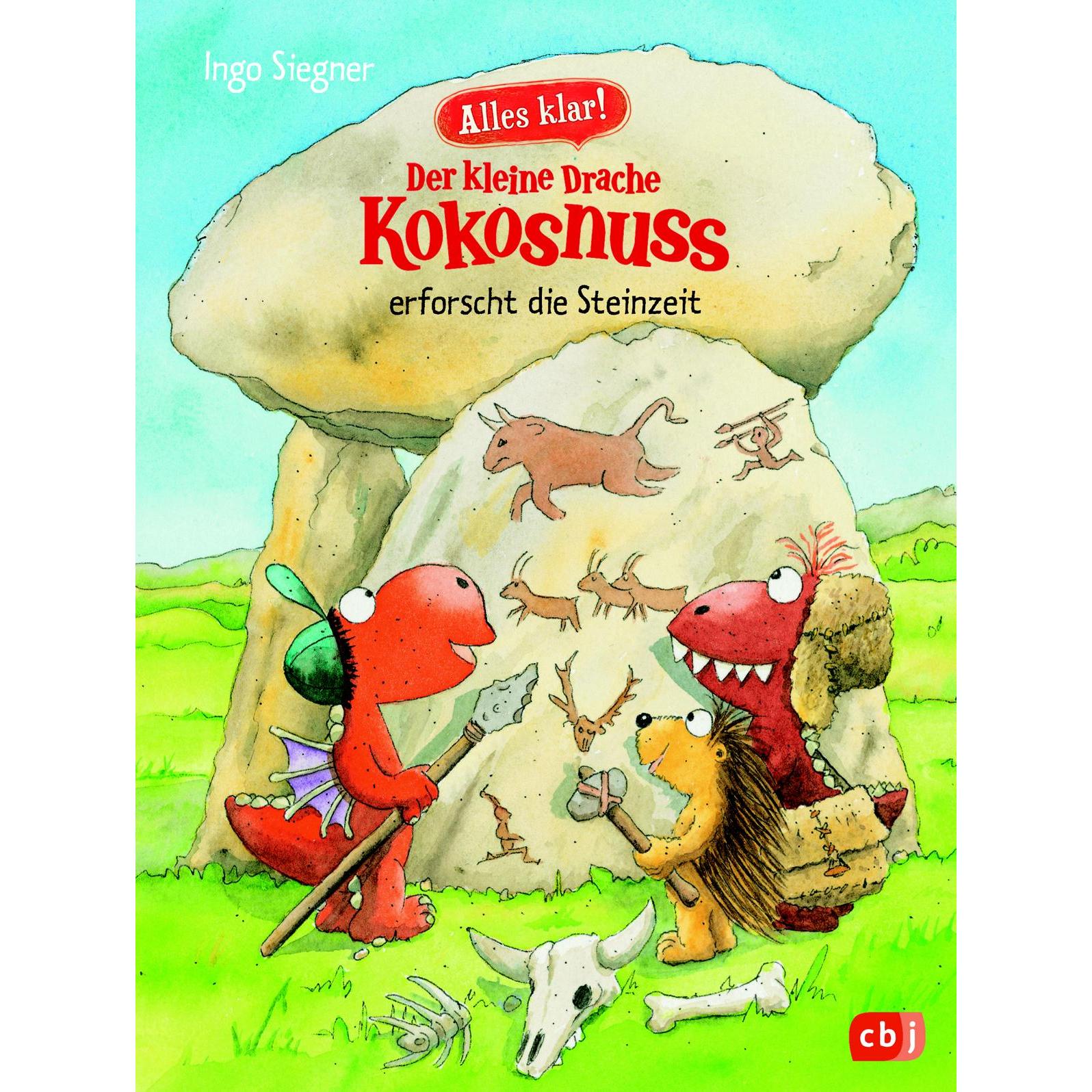 Alles klar! Der kleine Drache Kokosnuss erforscht die Steinzeit, Kinderbücher von Ingo Siegner