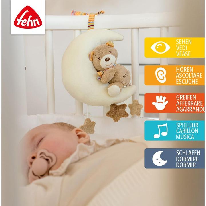 Immagine prodotto Fehn Carillon Rainbow Teddy sulla luna