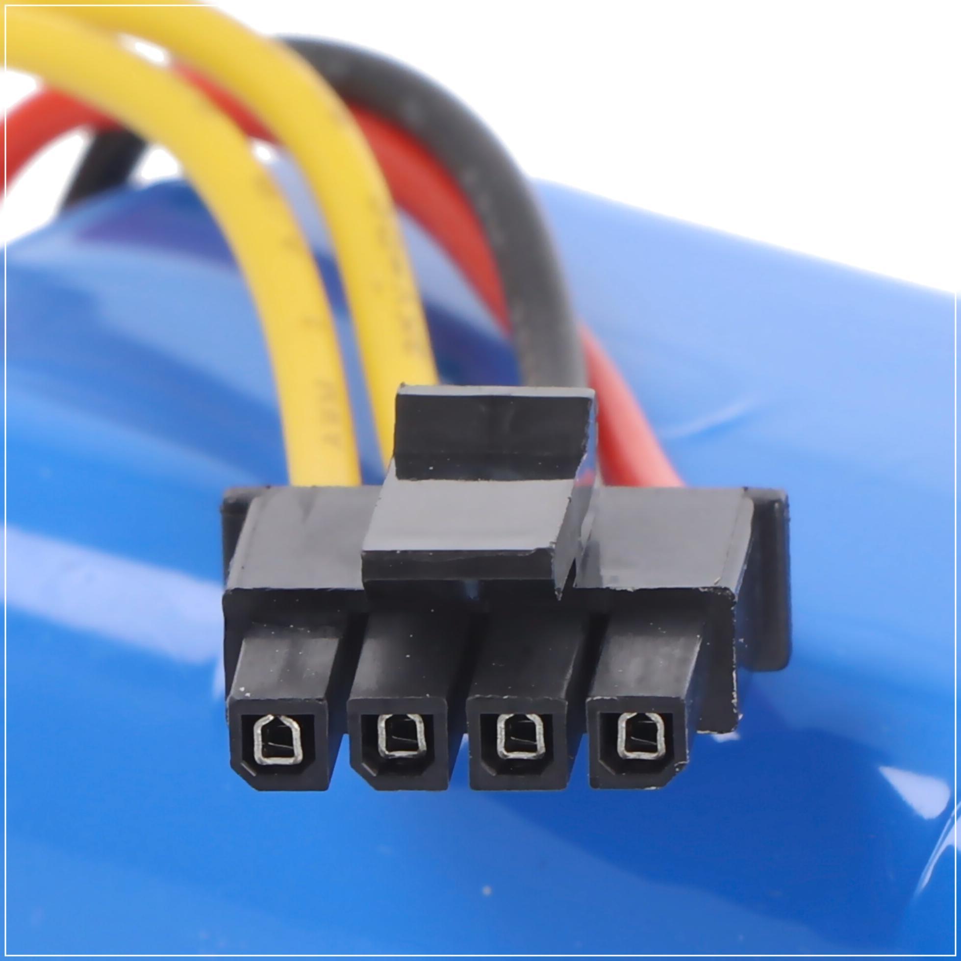 Thumbnail - AccuCell 3400mAh Proscenic Cocoa Smart 780T Akku 14,8V mit Kabel und Stecker, Staubsauger Zubehör