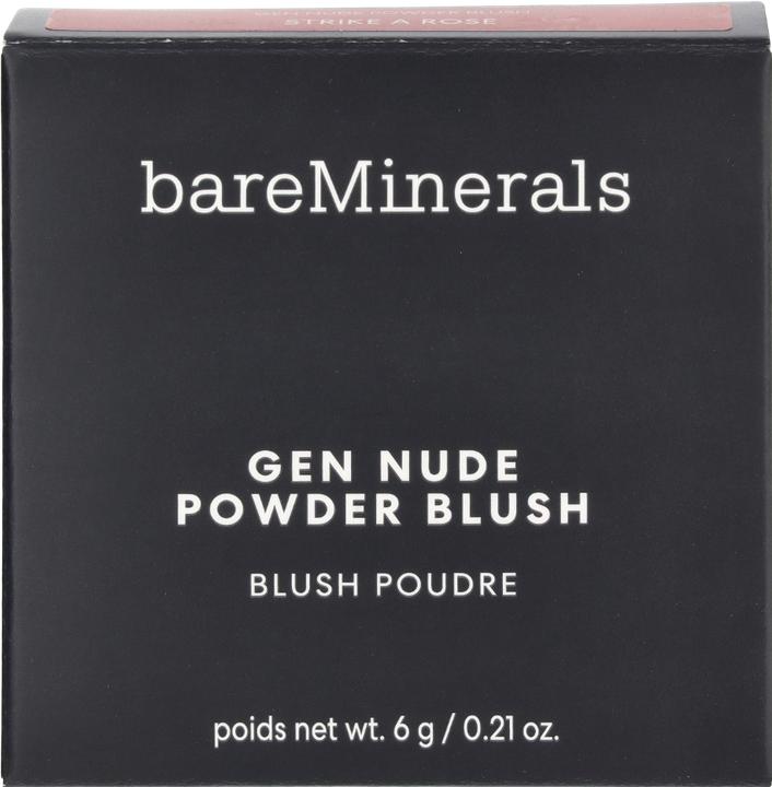 Image du produit Bare Minerals Bareminerals Gen Nude Powder Blush Strike A Rose 6g (Frappez une rose)