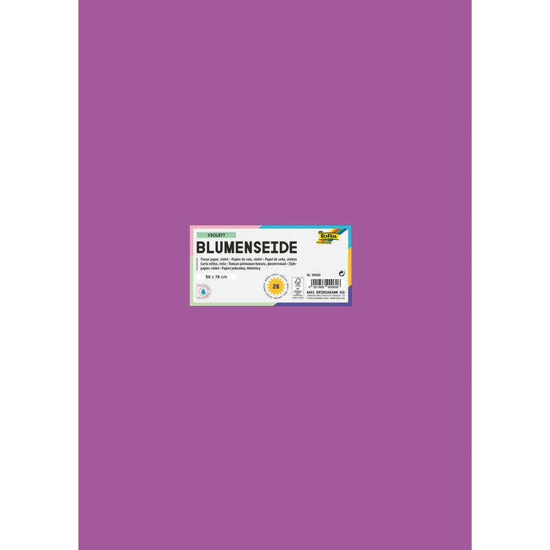 Thumbnail - Folia, Bastelpapier, Seidenpapier, (B)500 x (H)700 mm, 20 g/qm, flieder (20 g/m²)
