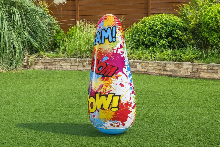 Actual product image Bestway Comic Blast Kids Inflatable Bop Bag