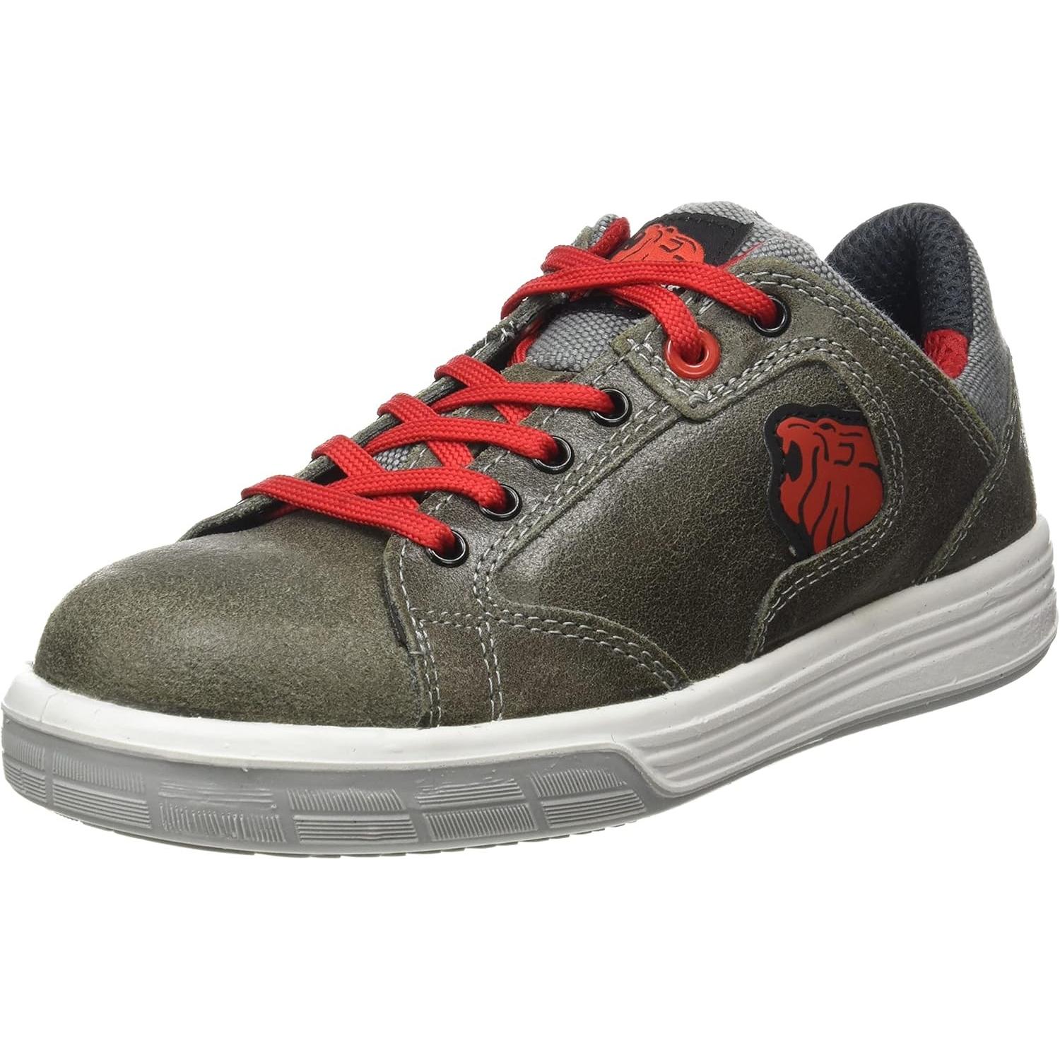 U-Power Uomo Grigio Scarpe Da Lavoro, Scarpa Di Sicurezza Forest Taglia 43 S3 Src En Iso 20345 Pelle Morbida (S3, 43)