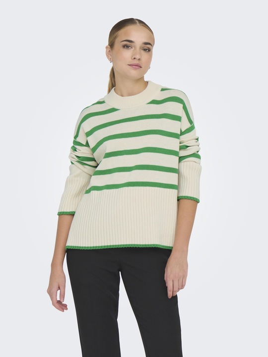 Actual product image Only Round neck jumper knitted jumper (XS)
