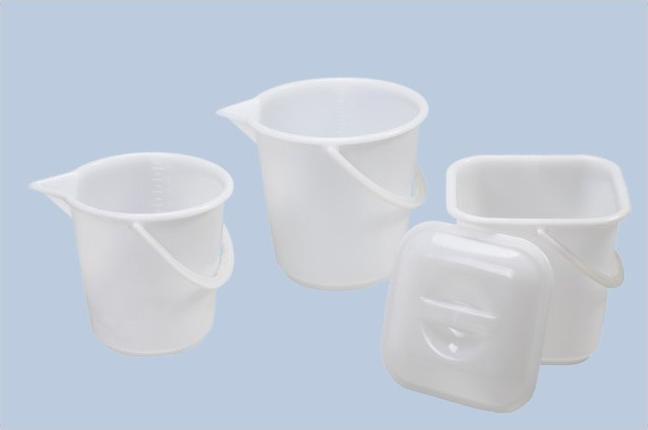 Productafbeelding Hünersdorff Emmer 17,0 l HD polyethyleen naturel Kunststof handvat Ø 330 mm Hoogte 315 mm (1 Pcs.)