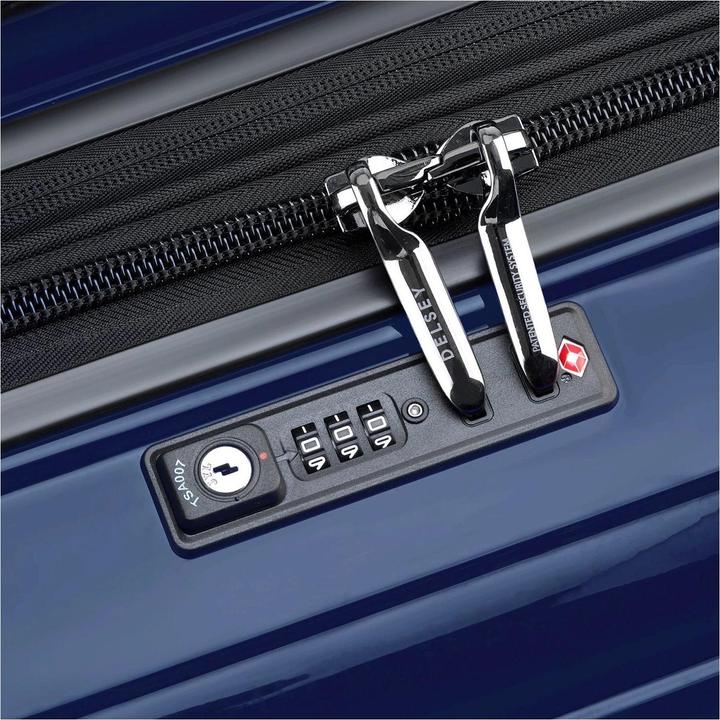 Actual product image Delsey Shadow 5.0 Expandable 75 cm Luggage, Blue (106 l)
