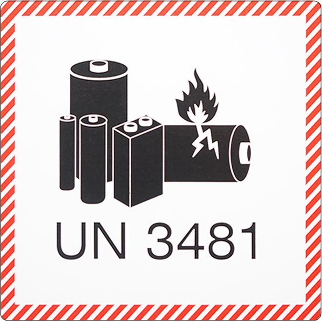 No Name Hazardous goods labels