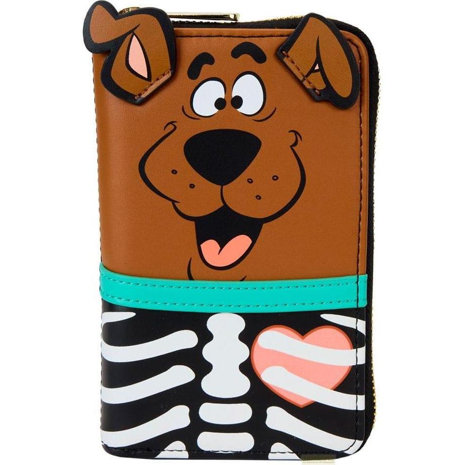 Loungefly, Portemonnaie, Scooby-Doo by Geldbeutel Skeleton Scooby Cosplay, Silber