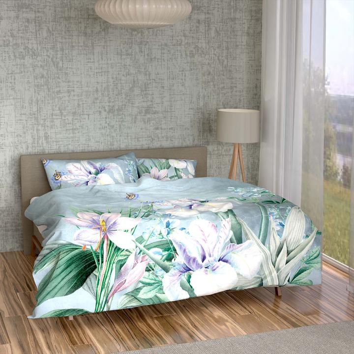 Image du produit Lotus Bettwaren Création Literie Satin Iris (Housse de couette, 200 x 210 cm)