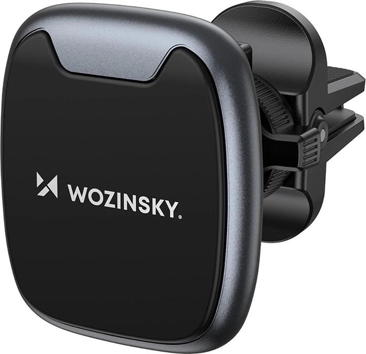 Actual product image Wozinsky WUMTK magnetic phone holder for car air vent - black