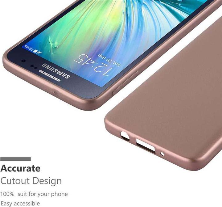 Produktbild Cadorabo TPU Matt Metallic Cover (Samsung Galaxy A3)