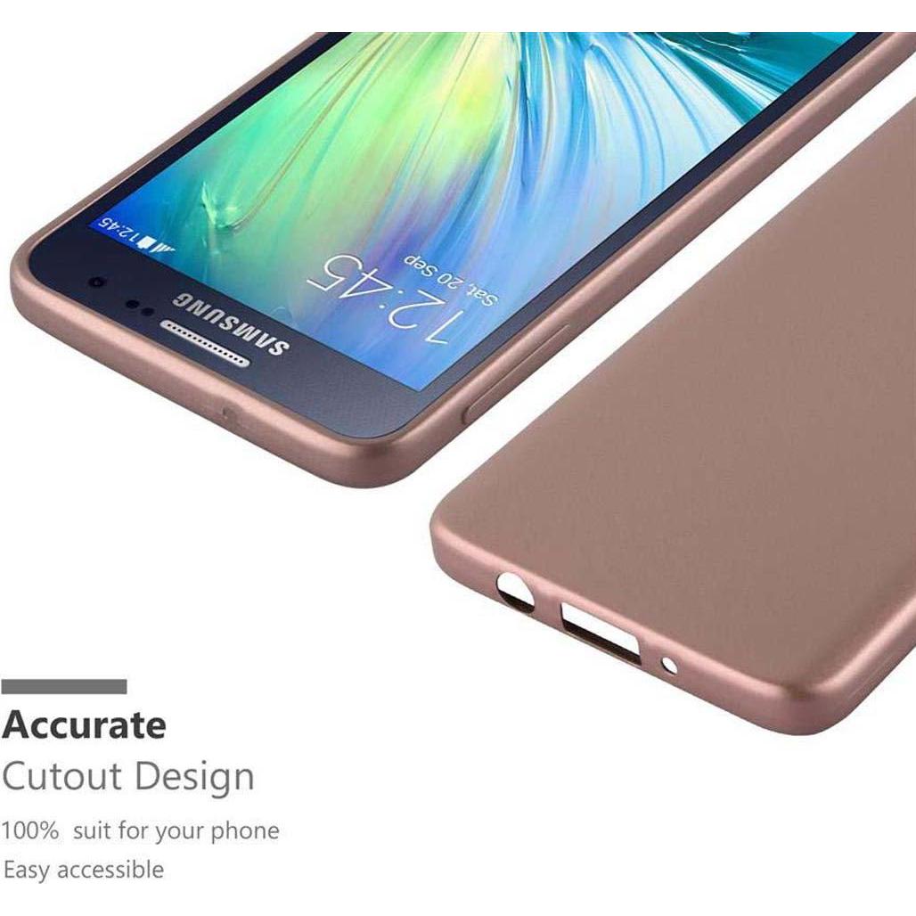 Thumbnail - Cadorabo TPU Matt Metallic Cover (Samsung Galaxy A3), Smartphone Hülle, Rosa