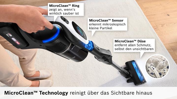 Produktbild Bosch Hausgeräte Akku-Staubsauger Unlimited 10 BTS1042WAC weiss