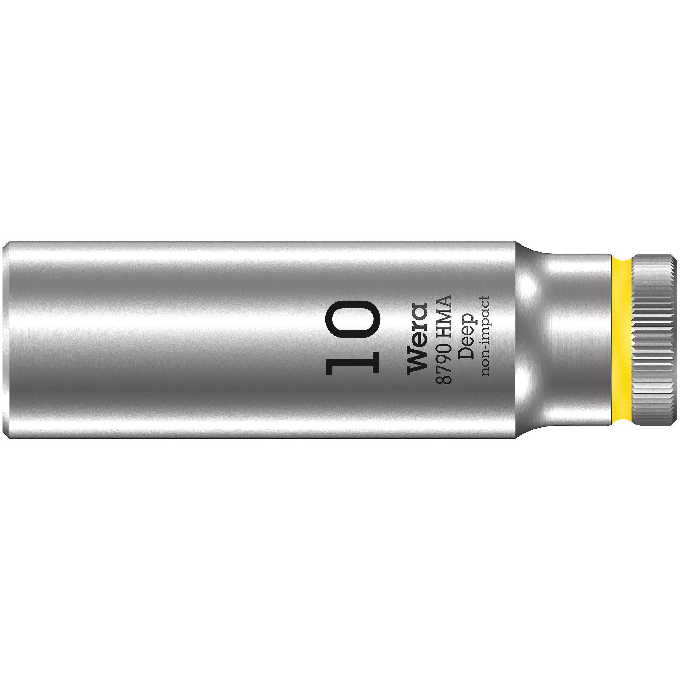 Wera, Steckschlüssel + Stecknuss, 8790 HMA Deep 10,0 (10 mm)