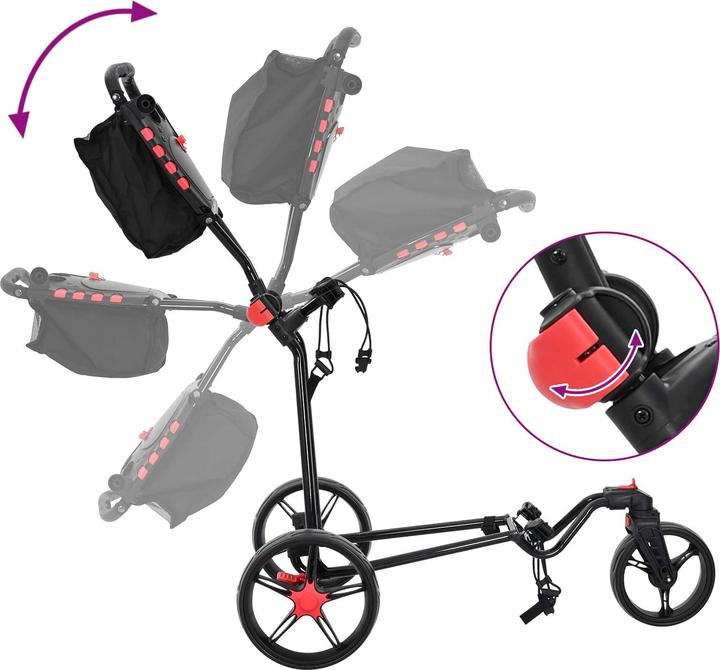 Actual product image vidaXL Golf-Dolly
