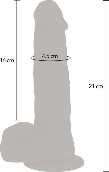 Produktbild ToyJoy Get Real Rotating Beads Vibrating Dildo RC