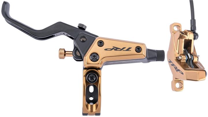 Produktbild Trp EVO PRO HD-M9040 Scheibenbremse - gold (Vorne + Hinten, Bremssattel, 4)