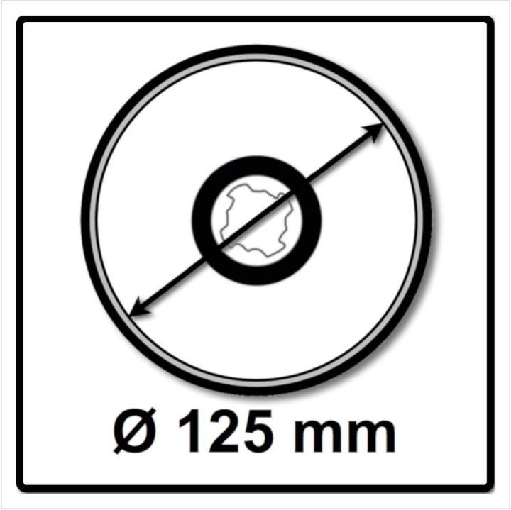 Produktbild Bosch Professional Zubehör PRO Ceramic X-Lock Diamanttrennscheibe, 125 x 22,23 mm, 22,23 mm