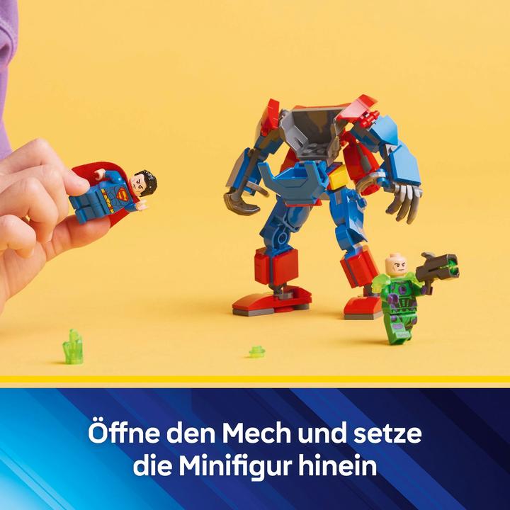 Actual product image LEGO Superman Mech vs. Lex Luthor (76302, LEGO DC)