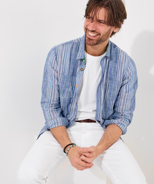 Immagine prodotto Joe Browns Denim Striped Long Sleeve Shirt (XL)