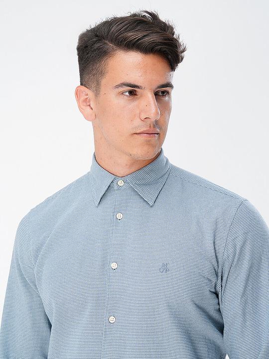 Image du produit Marc O'Polo Kent Collar Shirt Long Sleeve Mutli/Botticelli (L)