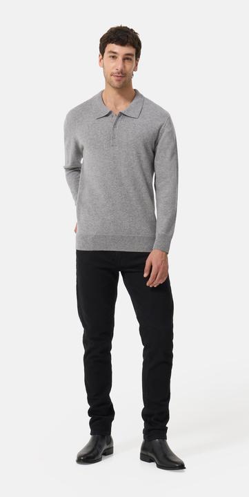 Actual product image Cash-Mere Kaschmir Poloshirt Langarm (S)
