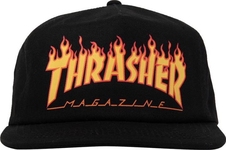 Produktbild Thrasher Printed Flame Snapback
