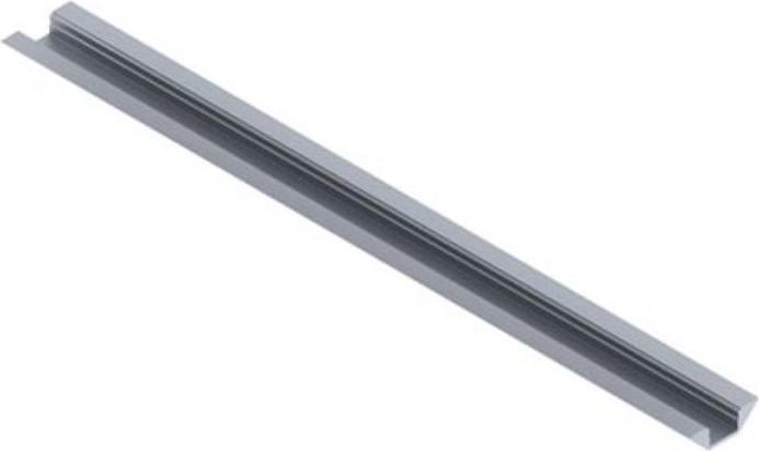 Actual product image LEDsON Alu-Corner - Aluminium Profile For LED Strips - Angle Profile - Eloxidated Aluminium - Silver - 2 m (200 cm)