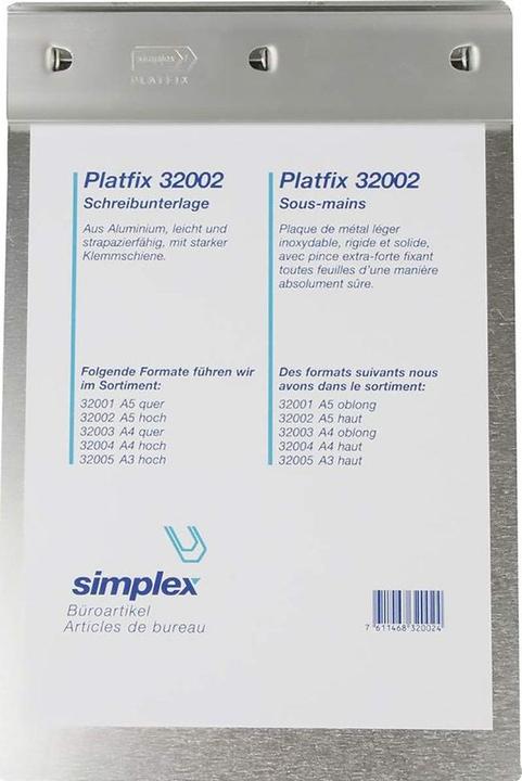 Produktbild Simplex Platfix (17 x 24 cm)