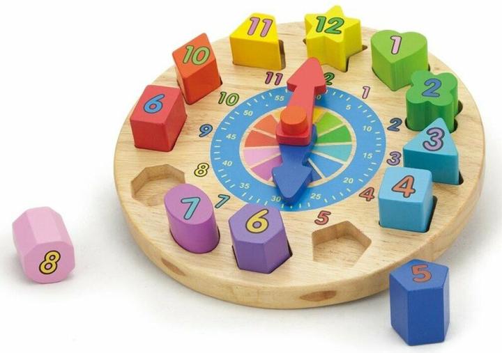 Viga Toys Orologio puzzle NCT (Tedesco)