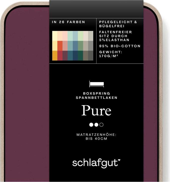 Immagine prodotto schlafgut Pure Boxspring (120 x 200 - 130 x 220 cm)