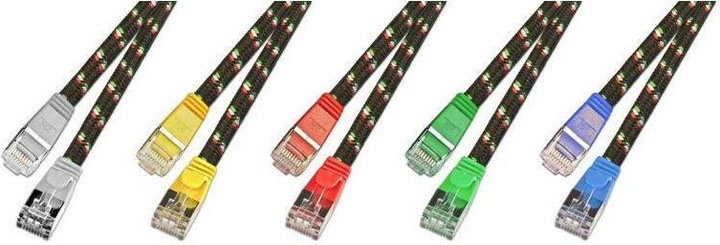 Immagine prodotto Wirewin Cavo sottile e resistente (STP, CAT6, 2 m)