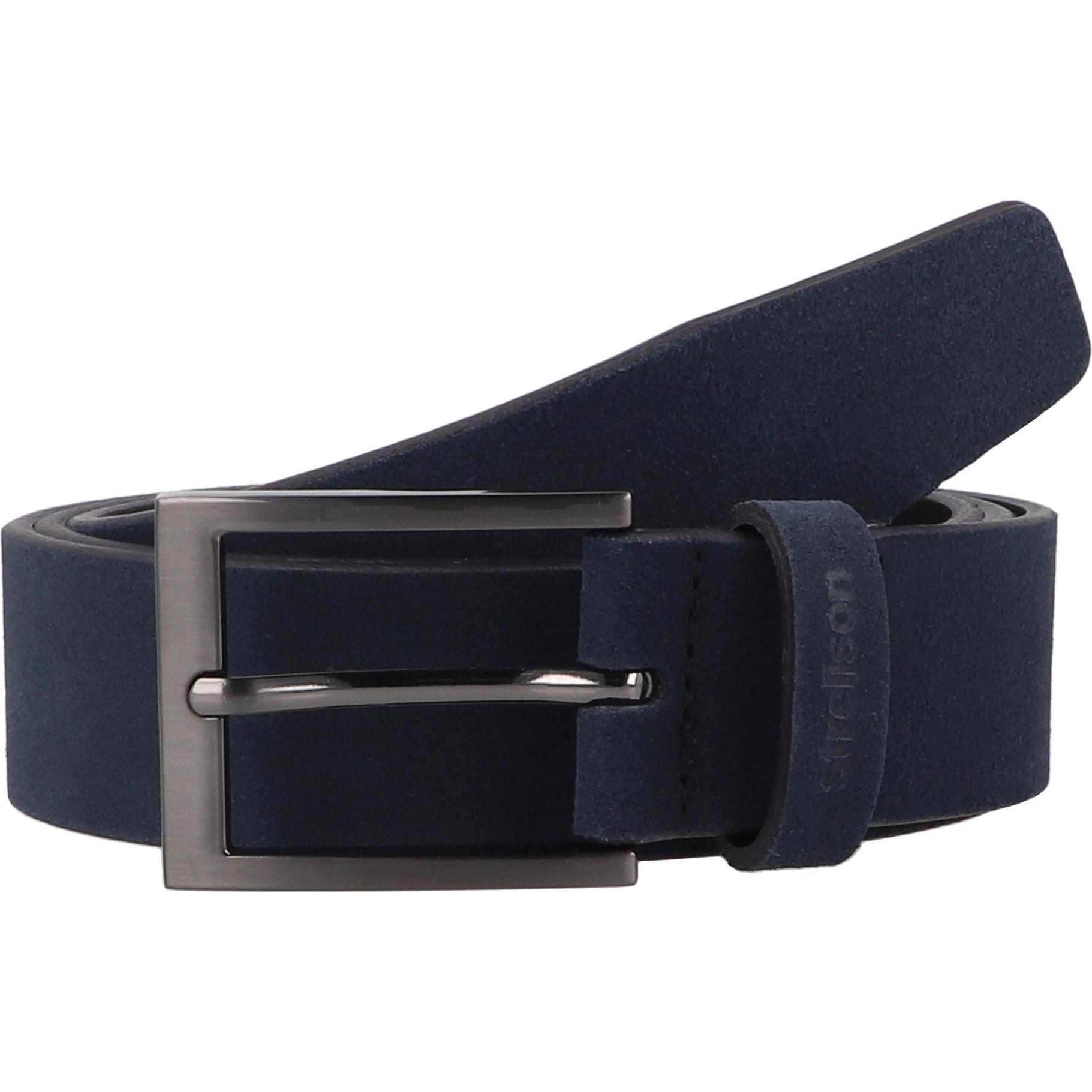 Strellson, Herren, Gürtel, Gürtel Leder, Blau, (80)