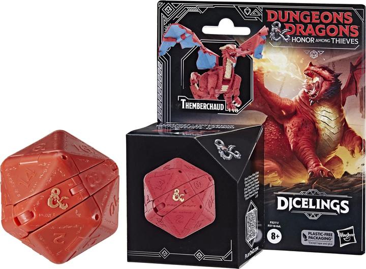 Actual product image Dungeons & Dragons Ehre unter Dieben D&D Dicelings Roter Drache, D&D Drachenspielzeug zum Sammeln, A