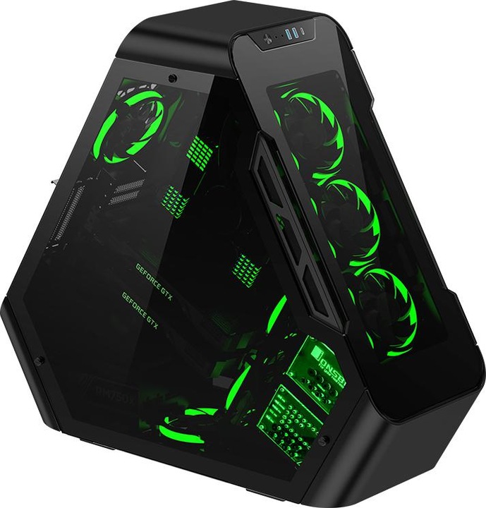 Produktbild Jonsbo TR03-G Showcase (ATX, mATX, Mini-ITX)