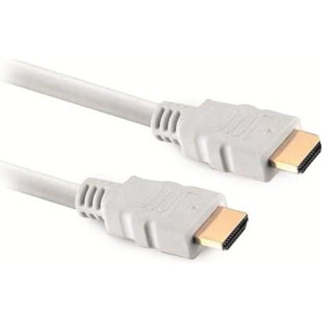 HDgear HDSupply X-HC High-Speed HDMI 0,5m weiss (0.50 m, HDMI), Video Kabel