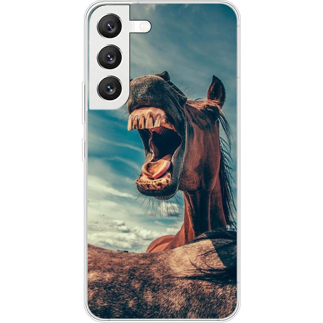 Thumbnail - König Design Hülle Handy Schutz für Samsung Galaxy S22 5G Case Cover Tasche Bumper Etuis TPU (Samsung Galaxy S22 5G), Sm...