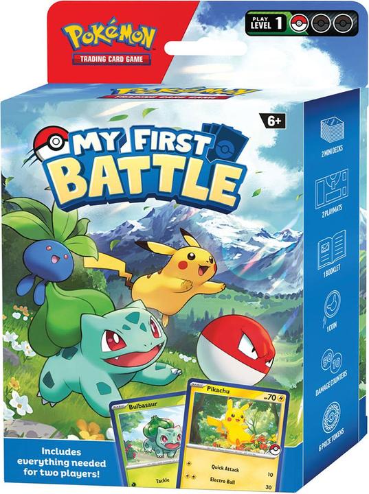 Produktbild Pokémon TCG: My First Battle - Charmander Squirtle (Englisch, Box Set & Collection)