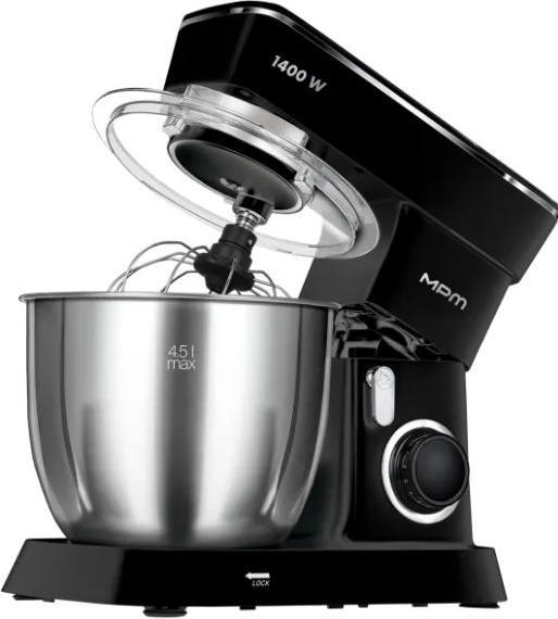 MPM Planetenrührer 1400 W mit zwei Schüsseln (4 5 und 5 l) MRK-25 (1400 W, 4.50 l)