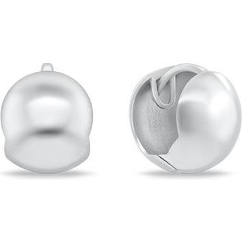 Brilio, Ohrringe, Silver - Charming silver earrings with zircons and pearls EA1046W