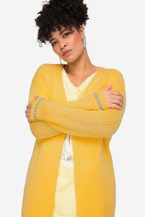Image du produit Miamoda Cardigan à manches longues, avec bords scintillants et coupe ouverte (52)