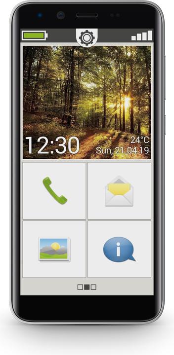 Produktbild Emporia Smart3 Mini (16 GB, Schwarz, 5", Single SIM, 4G)
