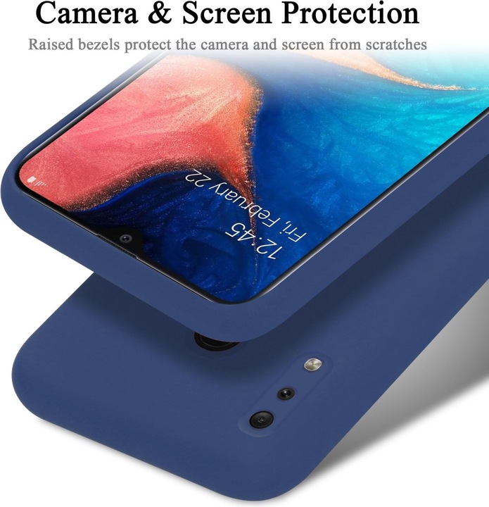Produktbild Cadorabo TPU Liquid Silicone Case Cover (Samsung Galaxy A20, Samsung Galaxy M10s, TCL A30)