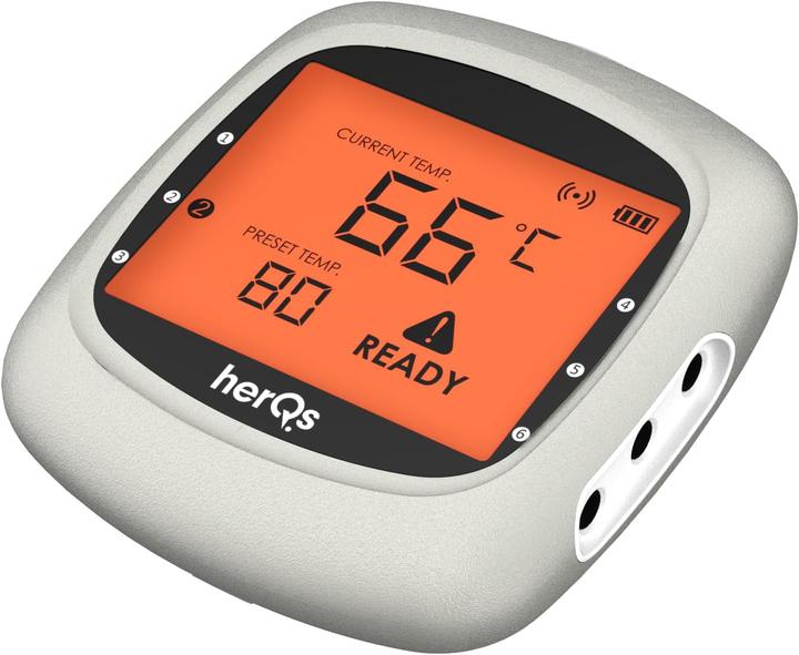 Produktbild Herqs HERQS001 EasyBBQ Steak- u. Fleisch-Thermometer