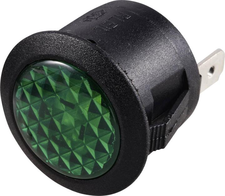 Tru Components TC-12659384 Lampe de signalisation au néon 230 V/AC 20 mm Vert 1 pc.