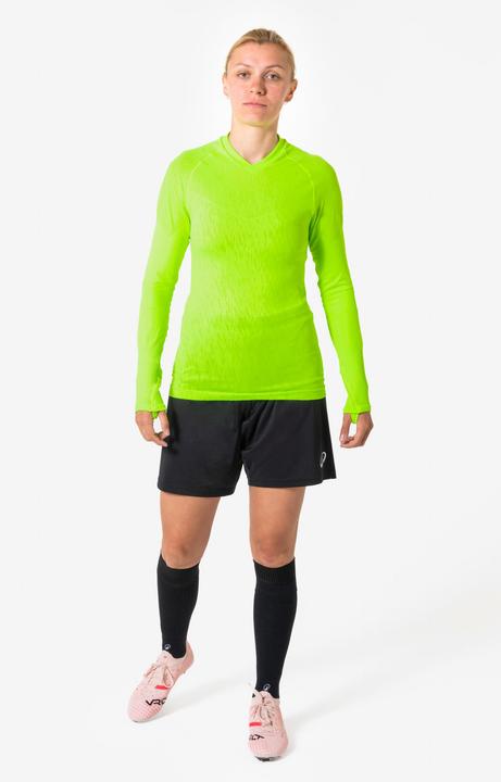 Actual product image Kipsta Damen/Herren Funktionsshirt langarm wärmend - Keepdry neongrün (XXL)