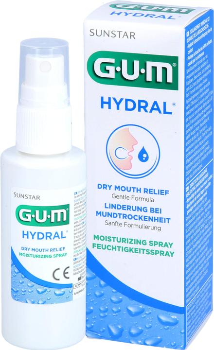 Actual product image GUM SUNSTAR HYDRAL Moisturizing Spray Moisturizing Spray (50 ml, Mouth spray)