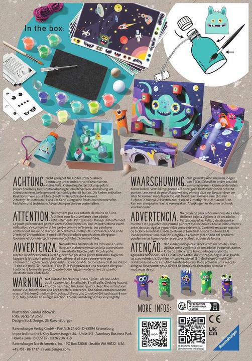Produktbild Ravensburger EcoCreate Monster Games