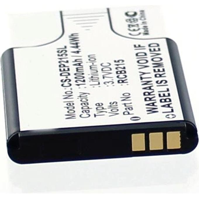 AGI 27456 - Akku - Schwarz - Lithium-Ion (Li-Ion) - 1200 mAh - 3,7 V - 53 mm, Smartphone Akku